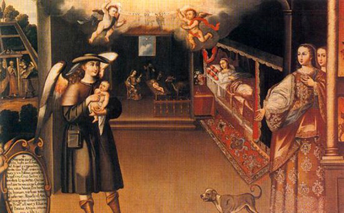 a franciscan allegory of the immaculate virgin 